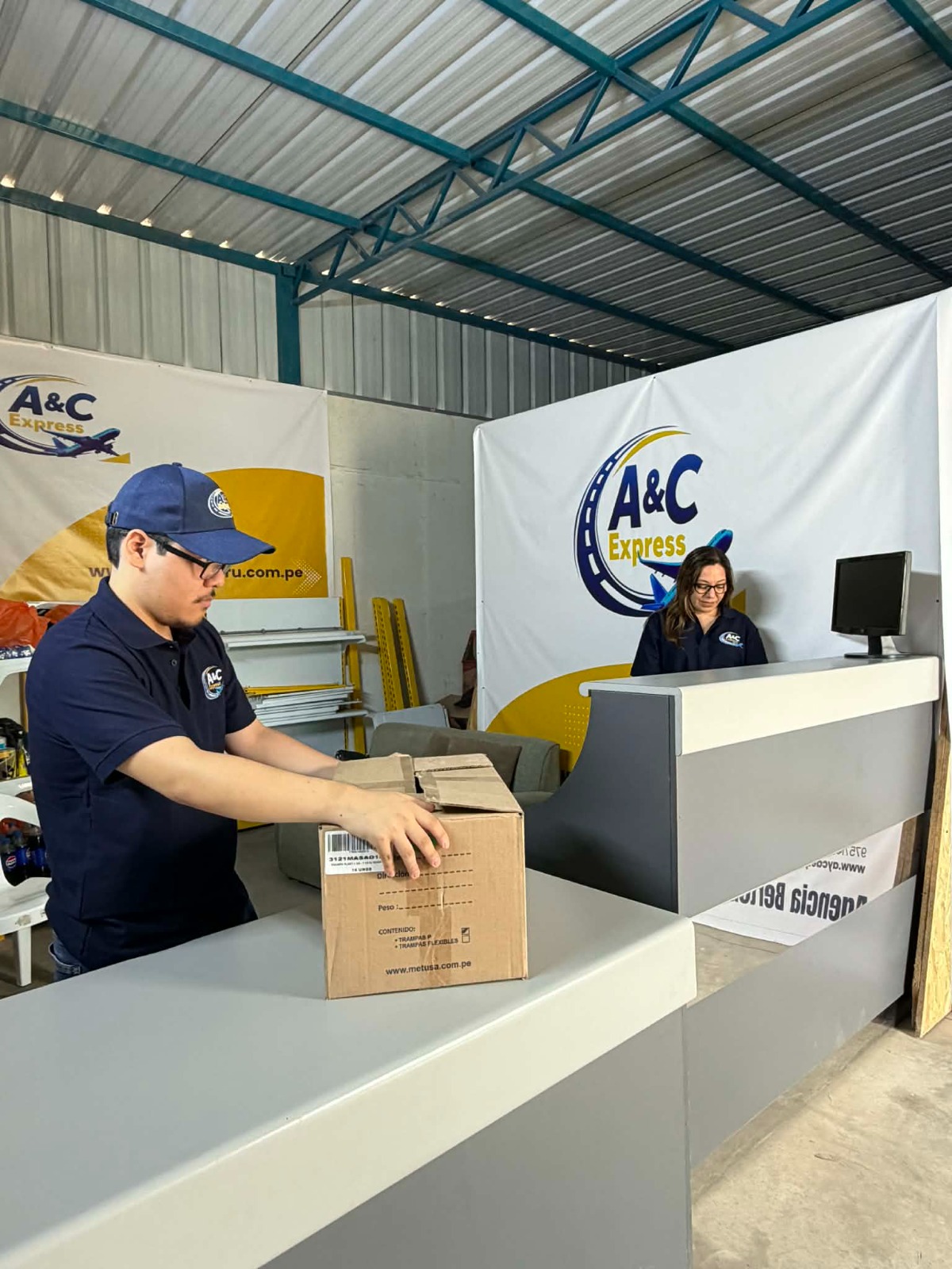 Fotografía del Almacén A&C Express