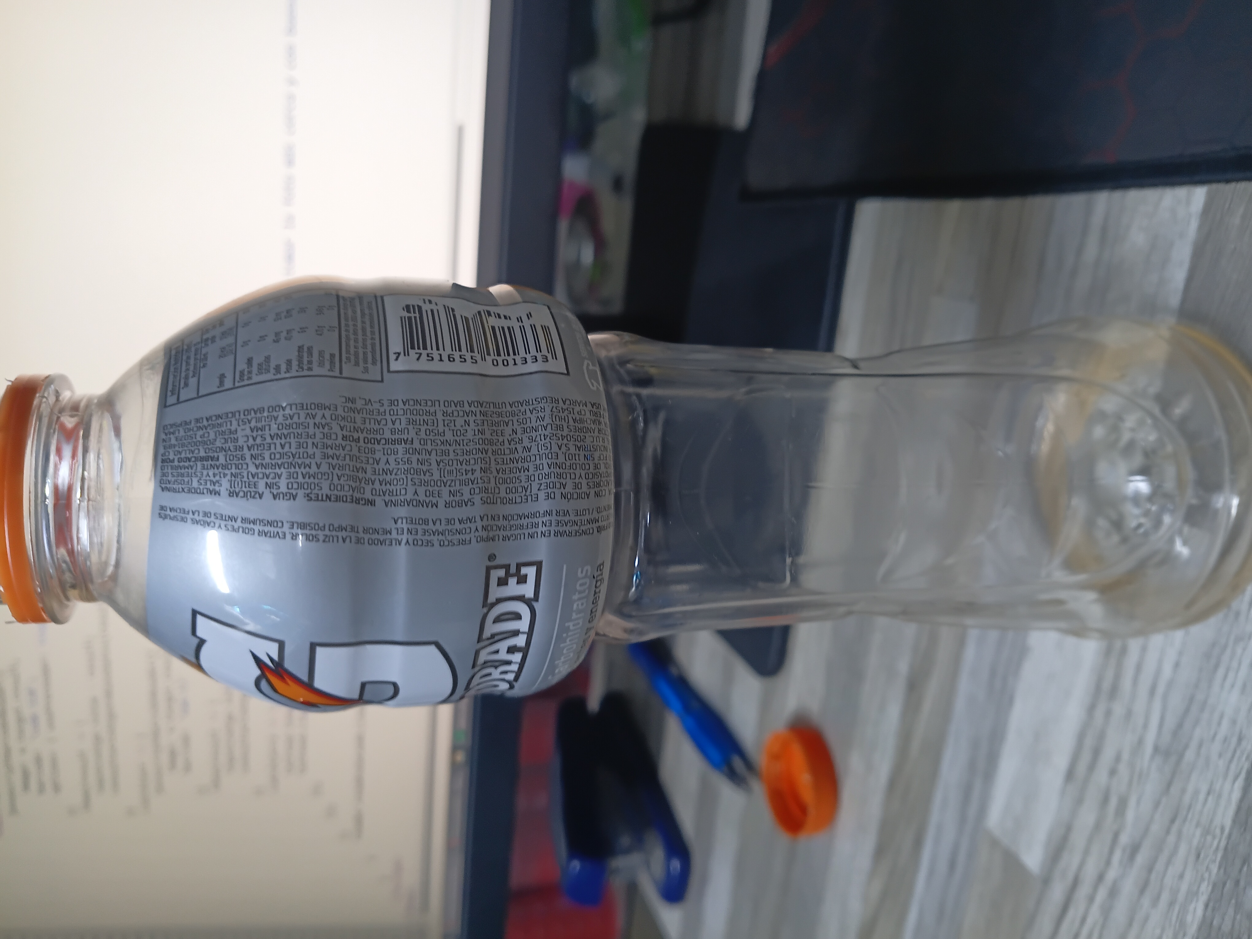 REHIDRATANTE GATORADE MANDARINA BOT 500 ML